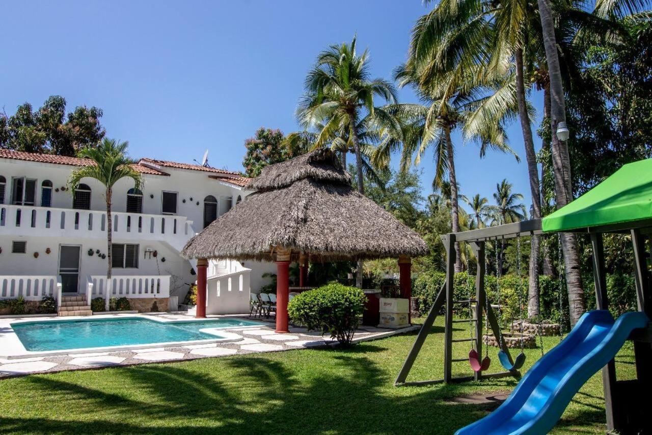 Villas Paraiso Manzanillo,Club Santiago Casa Playa Exterior foto